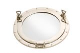 Nautical Aluminium Porthole Mirror - Small